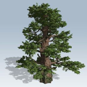 Konstgjorda västra Juniper Tree